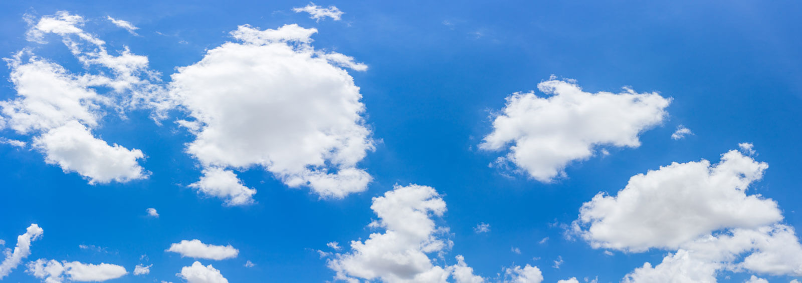 Panorama Blue Sky And Clouds With Daylight Natural Background.