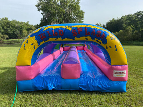 Racing Slip N’ Slide Dual Lanes 30ft Long 10ft Wide